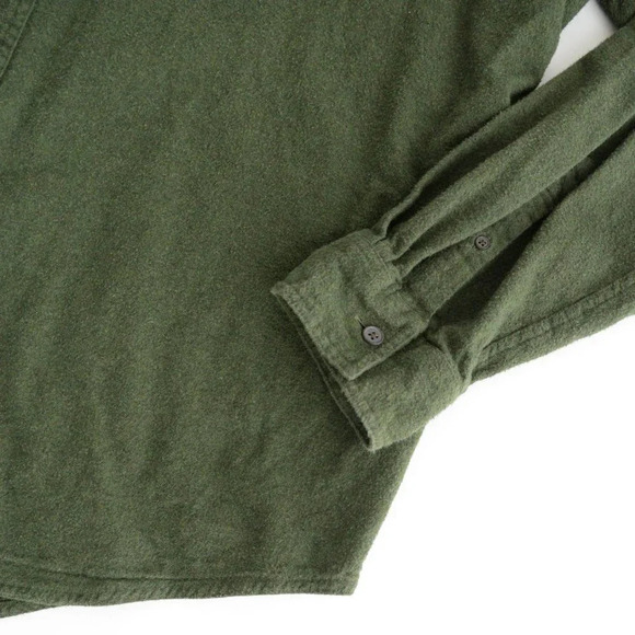 C&B Croft & Barrow Vintage Hunter Green Collared Shacket Jacket ~2XL - Picture 11 of 12